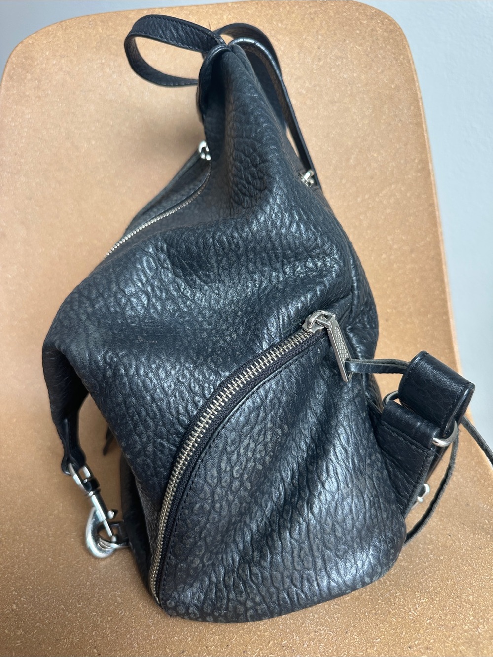 Rebecca Minkoff Black Julian Backpack - Picture 2 of 12